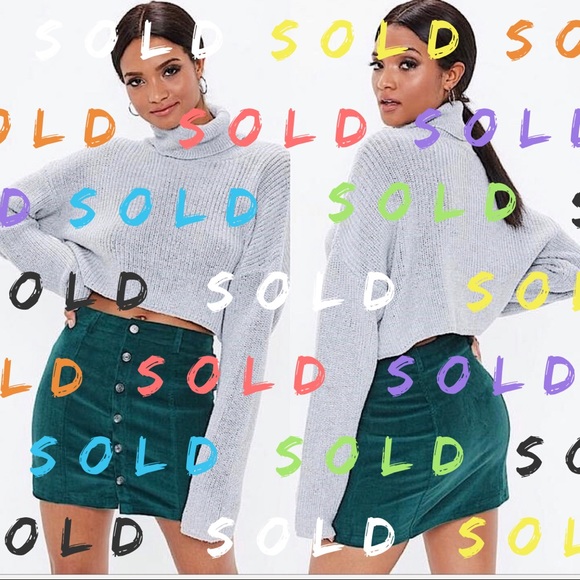 Missguided Dresses & Skirts - ⛔️SOLD⛔️Missguided Corduroy Skirt
